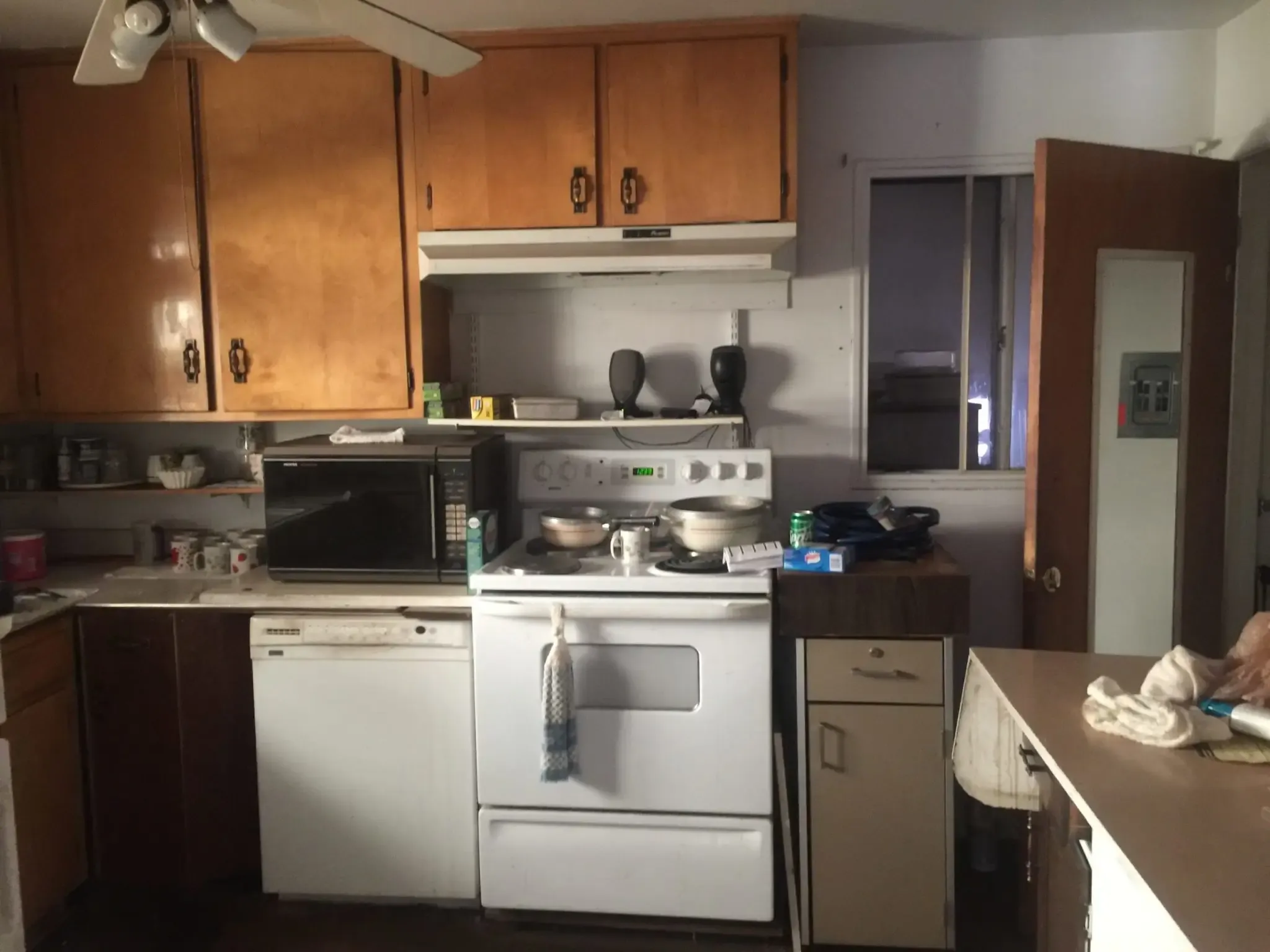 House interior before