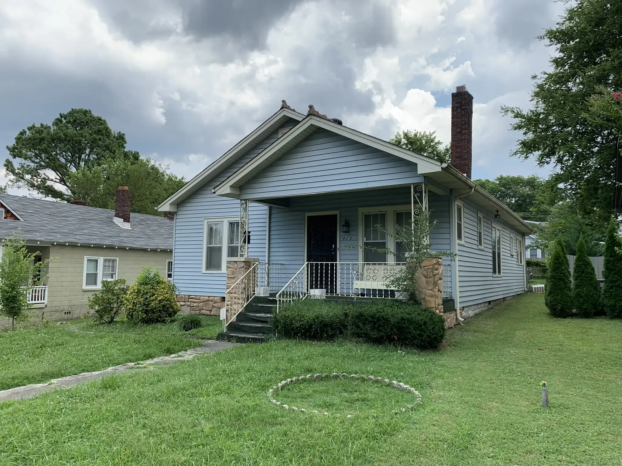 House exterior before