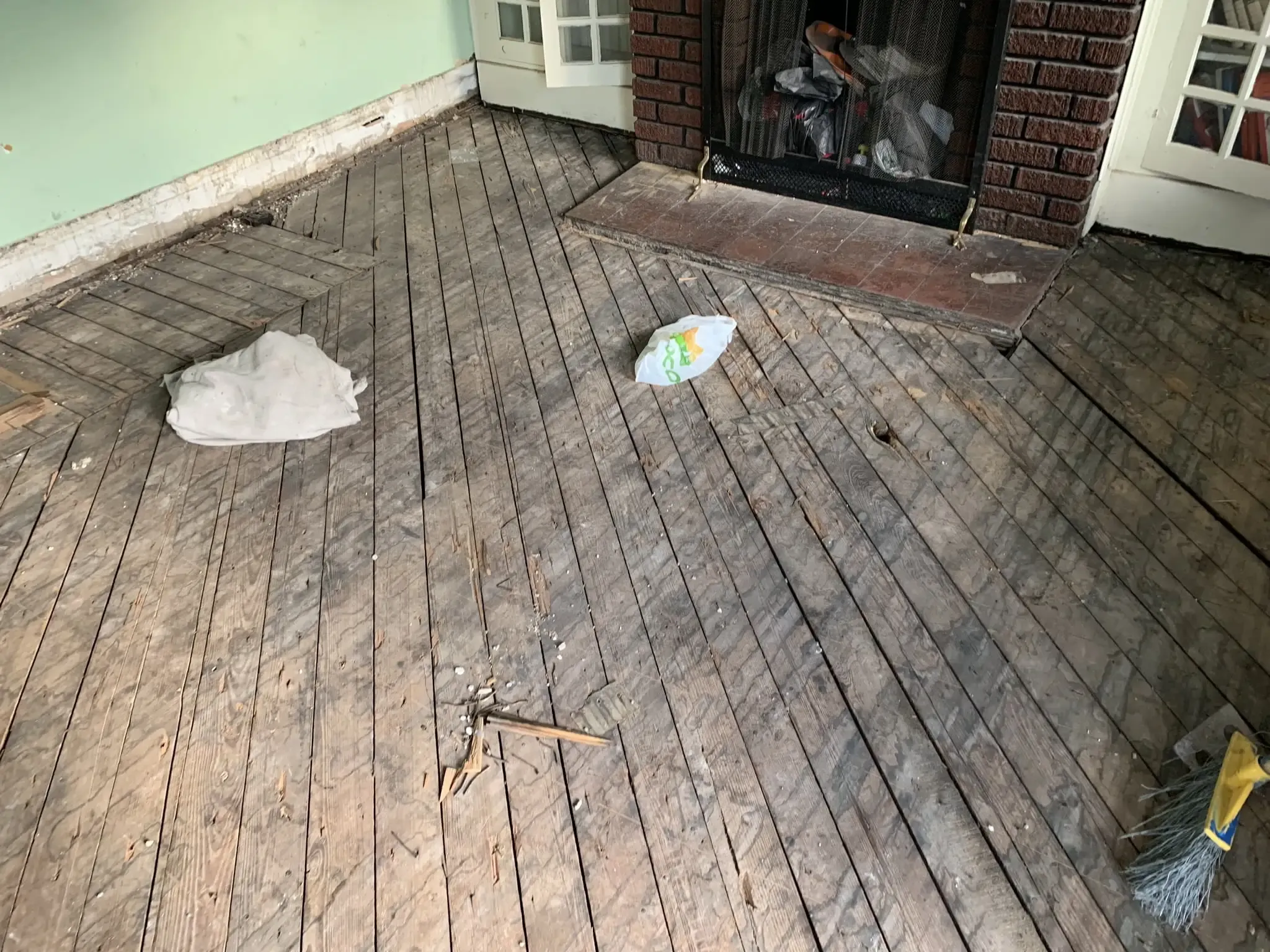 House interior before